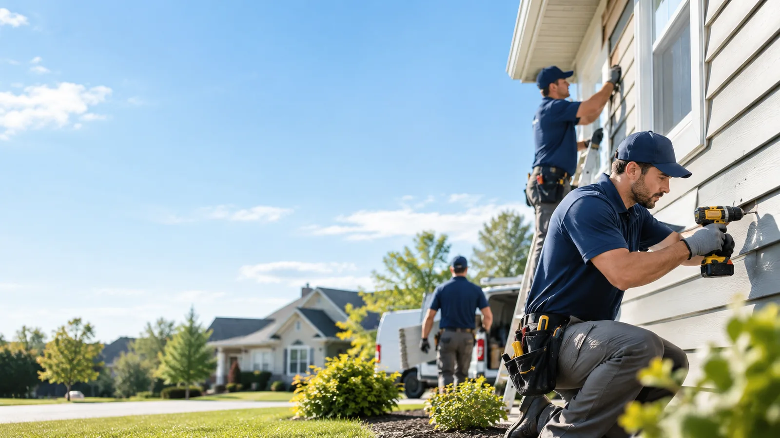 Partial Siding Replacement in Foster, VA
